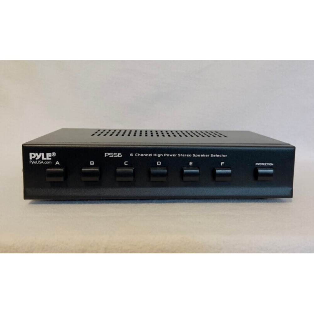Pyle Speaker Selector 6 Channel High Power Stereo PSS6